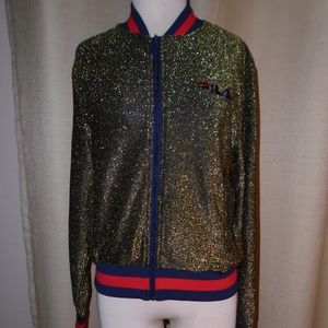 fila glitter jacket